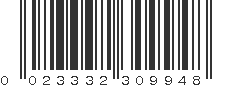 UPC 023332309948