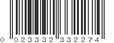 UPC 023332332274