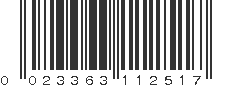 UPC 023363112517