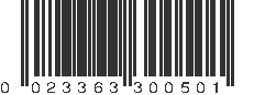 UPC 023363300501