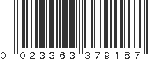 UPC 023363379187