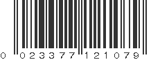 UPC 023377121079