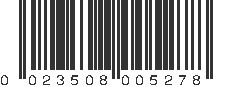 UPC 023508005278