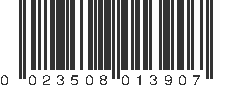 UPC 023508013907