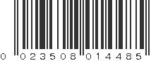 UPC 023508014485