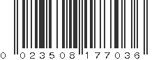 UPC 023508177036