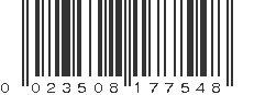 UPC 023508177548