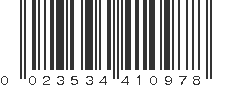 UPC 023534410978