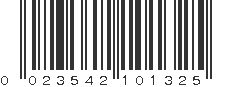 UPC 023542101325