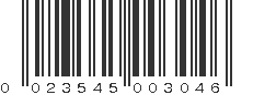 UPC 023545003046