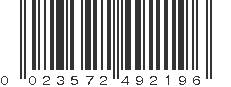 UPC 023572492196