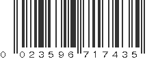 UPC 023596717435
