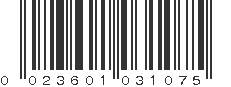 UPC 023601031075