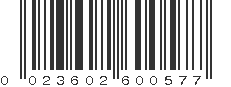 UPC 023602600577