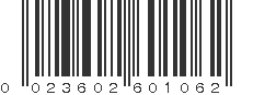 UPC 023602601062