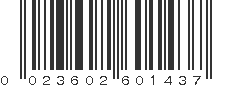 UPC 023602601437