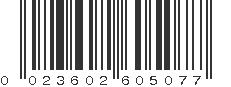 UPC 023602605077