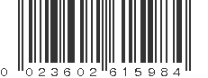 UPC 023602615984