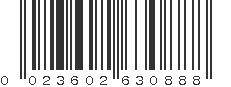 UPC 023602630888