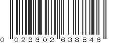 UPC 023602638846