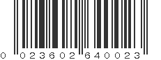 UPC 023602640023