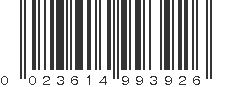 UPC 023614993926