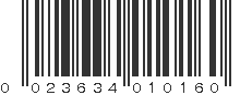 UPC 023634010160