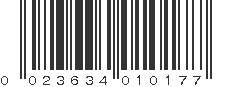 UPC 023634010177