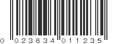 UPC 023634011235