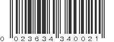 UPC 023634340021