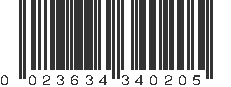 UPC 023634340205