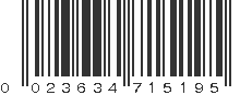 UPC 023634715195