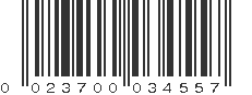 UPC 023700034557