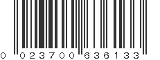 UPC 023700636133