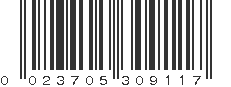 UPC 023705309117