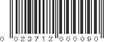 UPC 023712000090