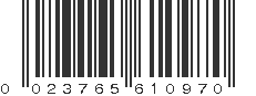 UPC 023765610970