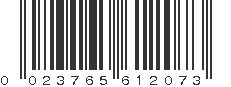 UPC 023765612073