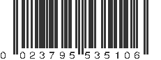 UPC 023795535106