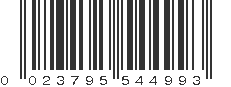 UPC 023795544993