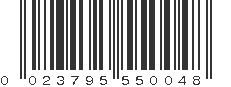 UPC 023795550048