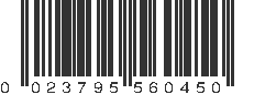 UPC 023795560450