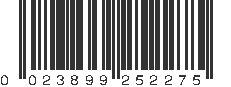 UPC 023899252275