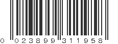 UPC 023899311958