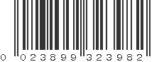 UPC 023899323982