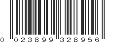 UPC 023899328956