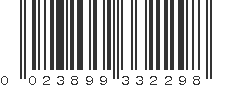 UPC 023899332298