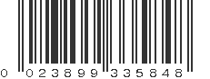 UPC 023899335848