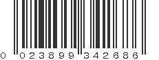 UPC 023899342686