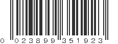 UPC 023899351923